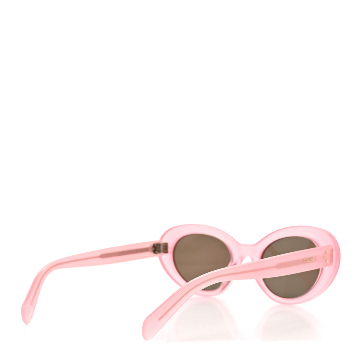 Celine Acetate Cat Eye Sunglasses CL401931 Light Pink 4 of 7