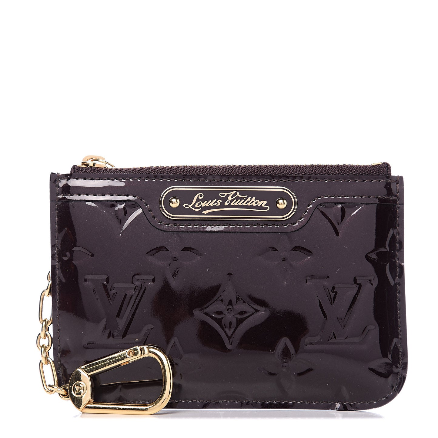 Vernis Key Pouch Amarante
