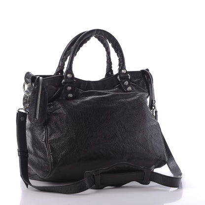 Balenciaga Agneau Giant 12 Silver Hardware Velo Black 4 of 10