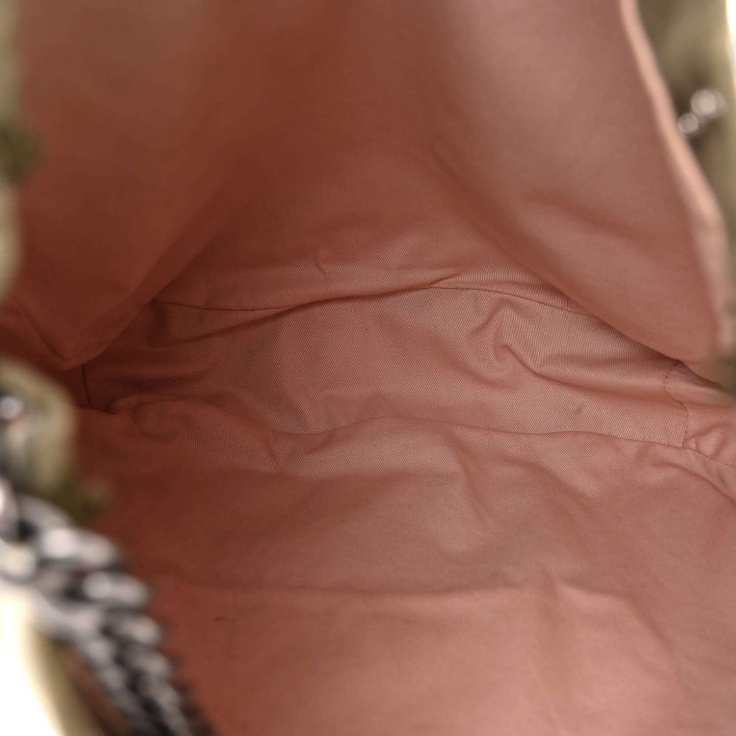Chanel Canvas Sequins Cubano Trip Hobo Khaki 5 of 11