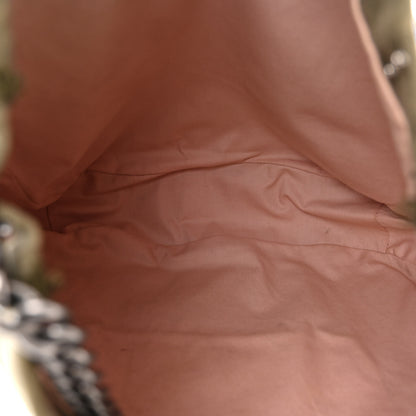 Chanel Canvas Sequins Cubano Trip Hobo Khaki 5 of 11