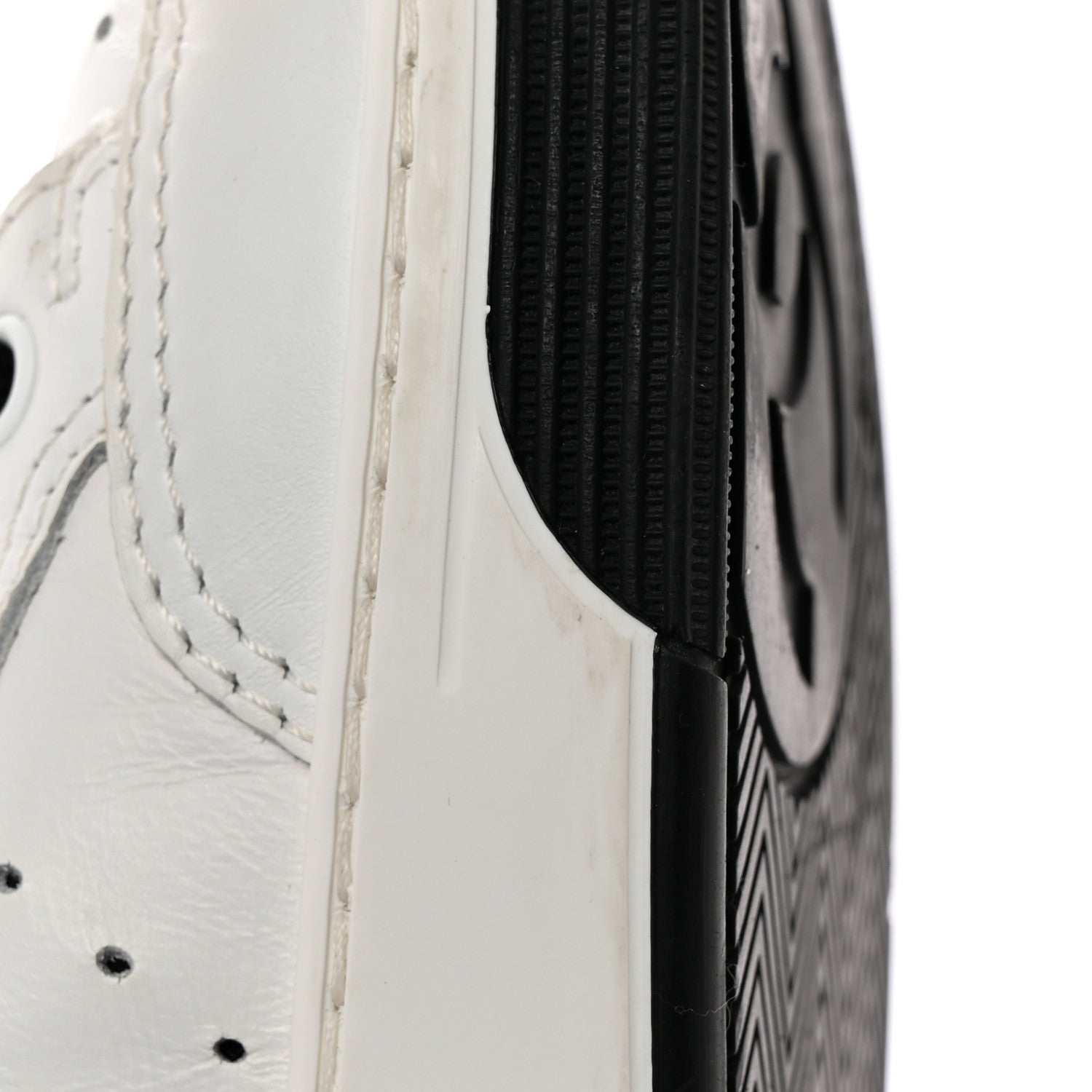 Chanel Calfskin Womens Logo Sneakers 39 Black White 8 of 11