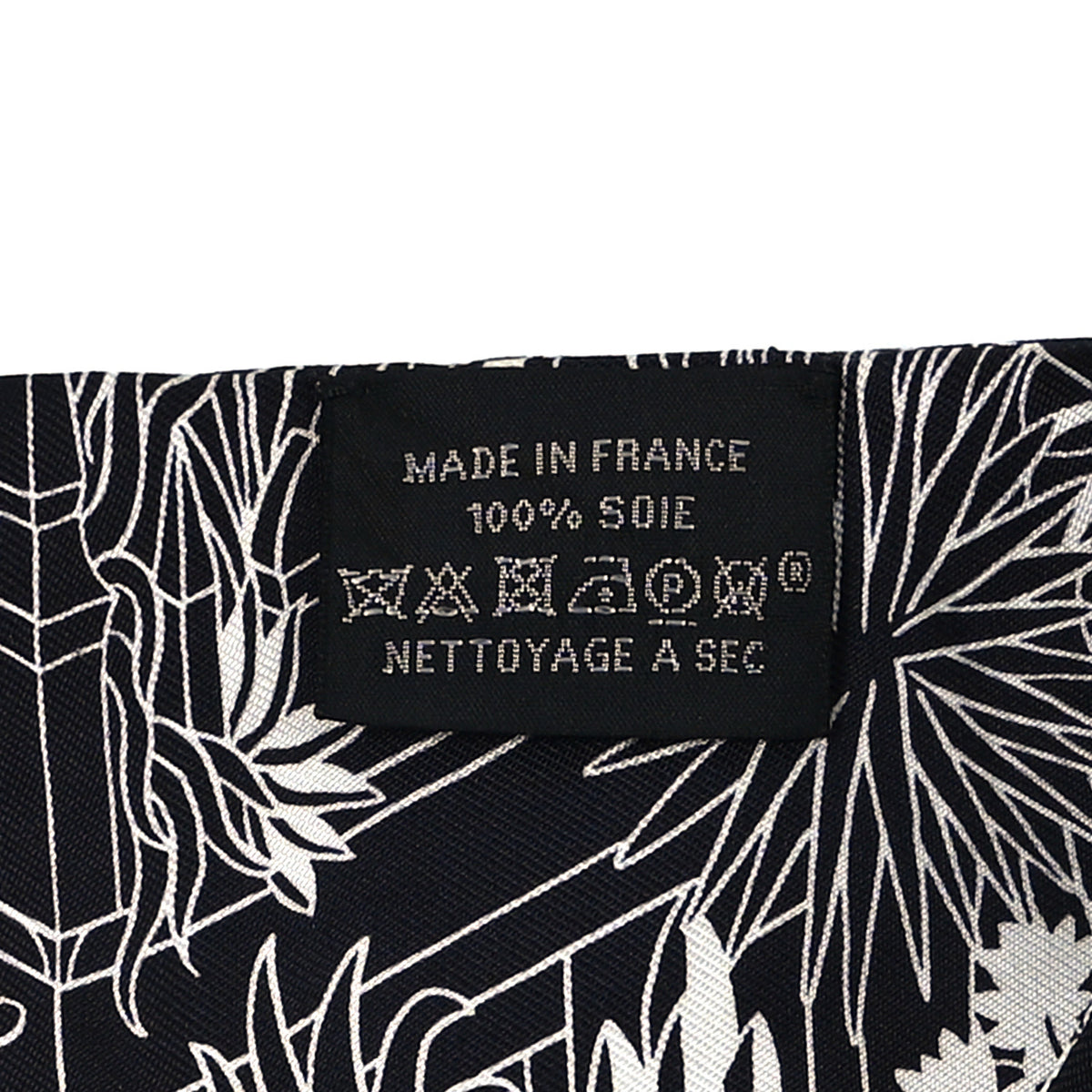 Silk Animapolis Twilly Black White