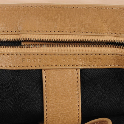 Proenza Schouler Lambskin PS1 Large Satchel Sahara 3 of 13