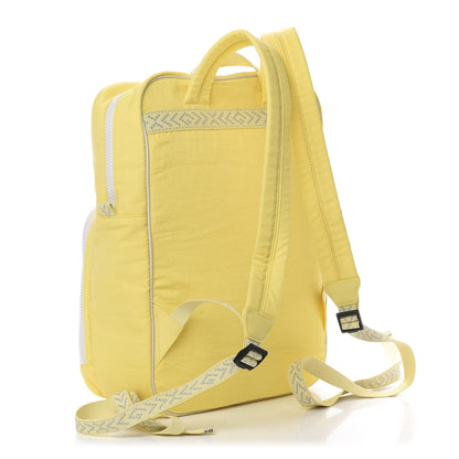 Gucci Nylon Twill Blind For Love Interlocking G Backpack Pastel Yellow Multicolor 2 of 10