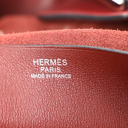 Hermes Swift Taurillon Clemence Virevolte PM Rouge H 6 of 9