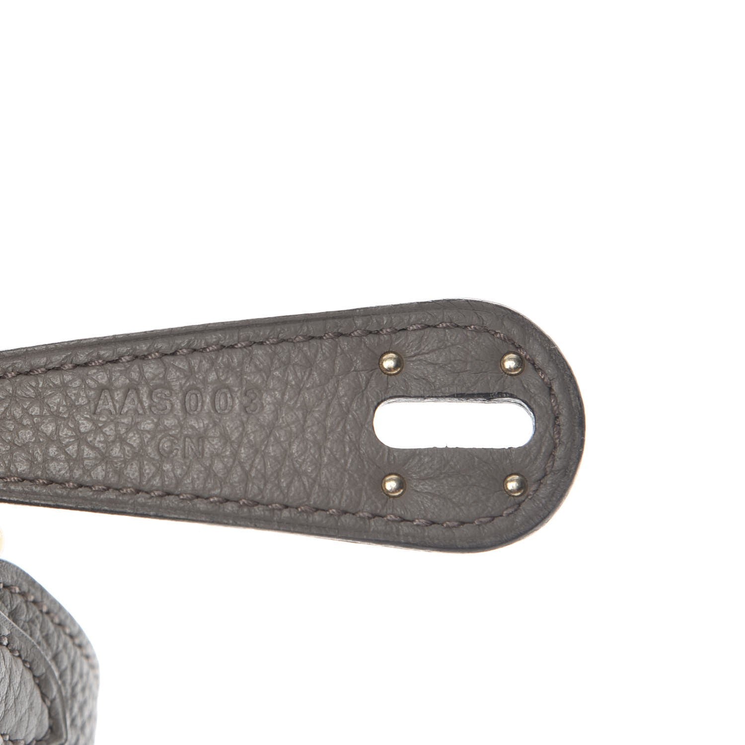 Hermes Taurillon Clemence Lindy 26 Etain 6 of 8