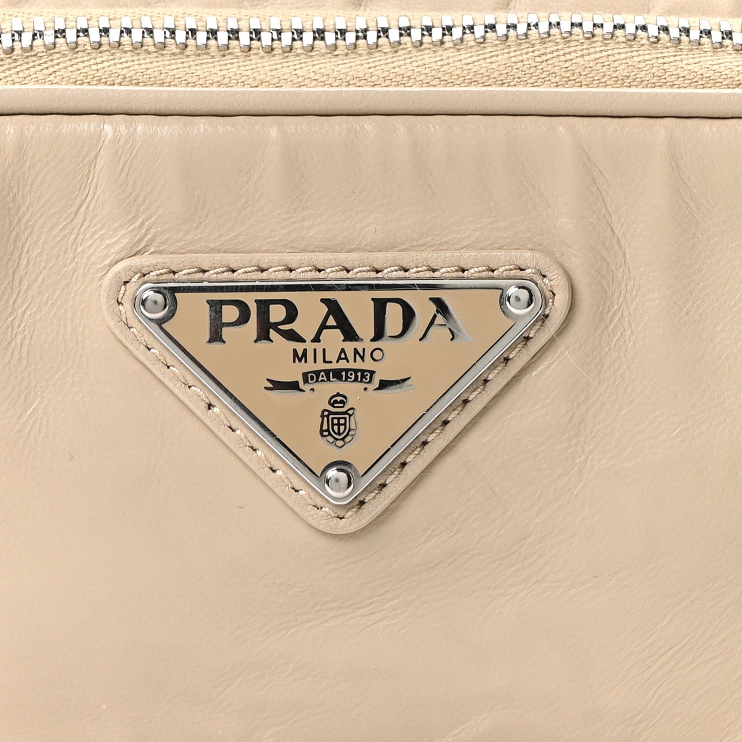 Nappa Antique Multi-Pocket Shoulder Bag Deserto