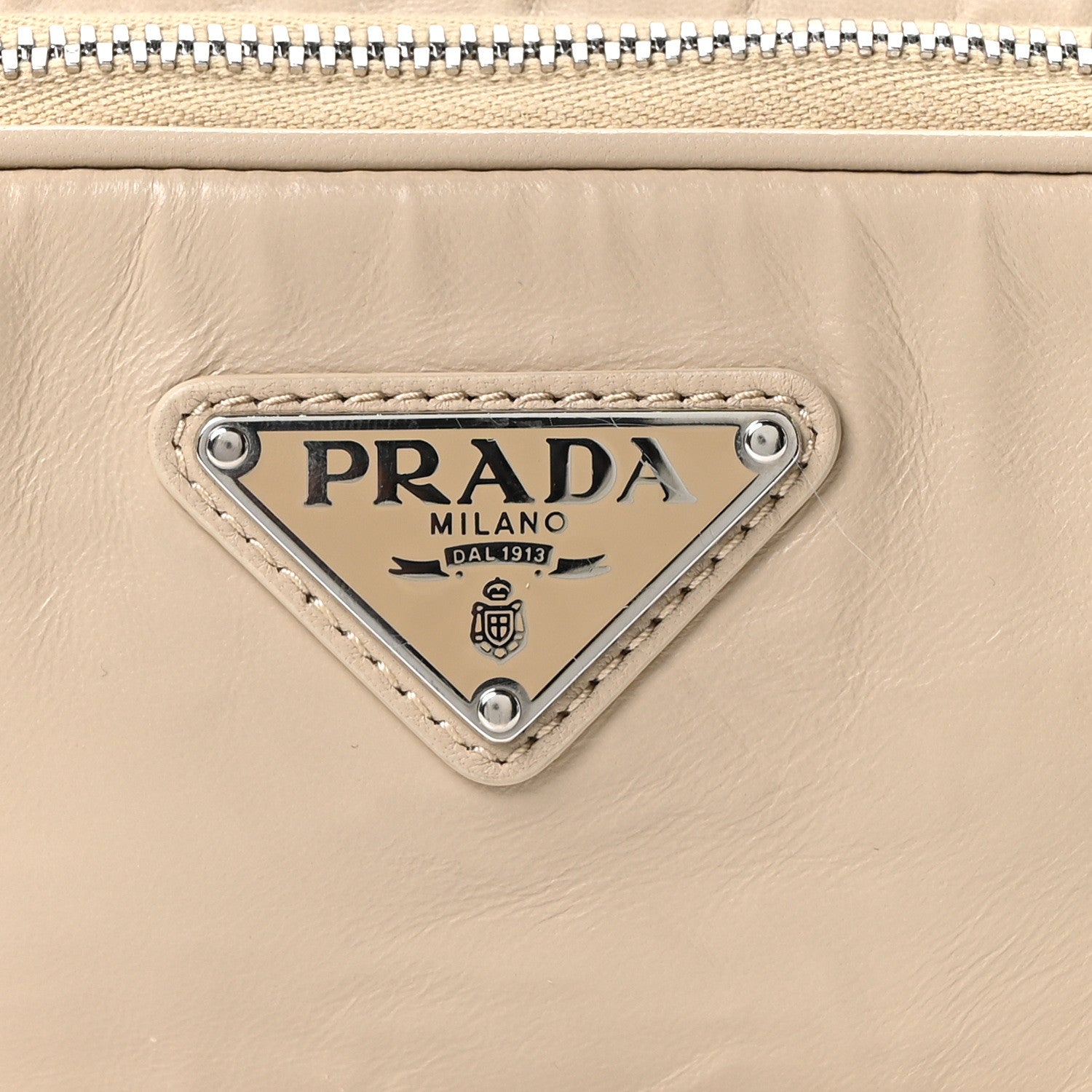 Prada Nappa Antique Multi-Pocket Shoulder Bag Deserto 8 of 10