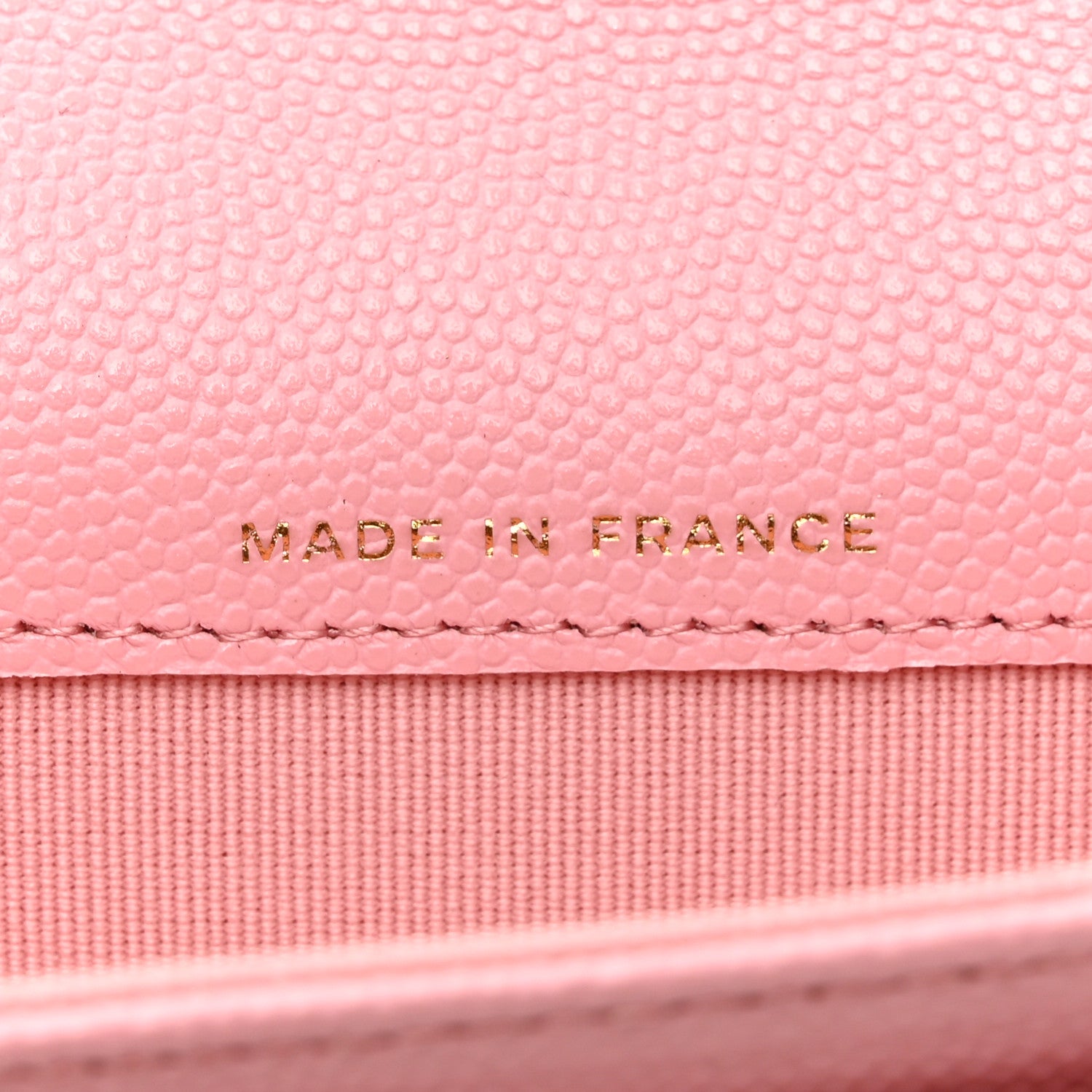 Chanel Caviar Quilted Flap Card Holder Wallet Pink 7 of 9
