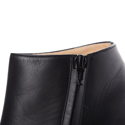 Christian Louboutin Calfskin Dirdibootie 130 Ankle Booties 37.5 Black 8 of 9
