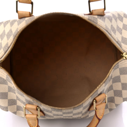 Louis Vuitton Damier Azur Speedy 30 5 of 17
