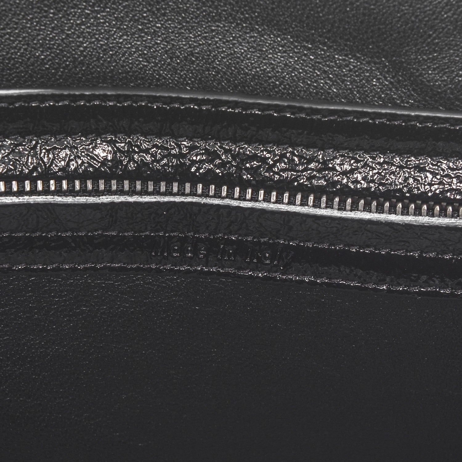 Celine Shiny Goatskin Medium Phantom Luggage Black 6 of 7