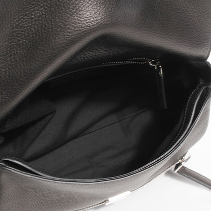 Givenchy Textured Calfskin Small Pandora Pure Flap Bag Black 5 of 9