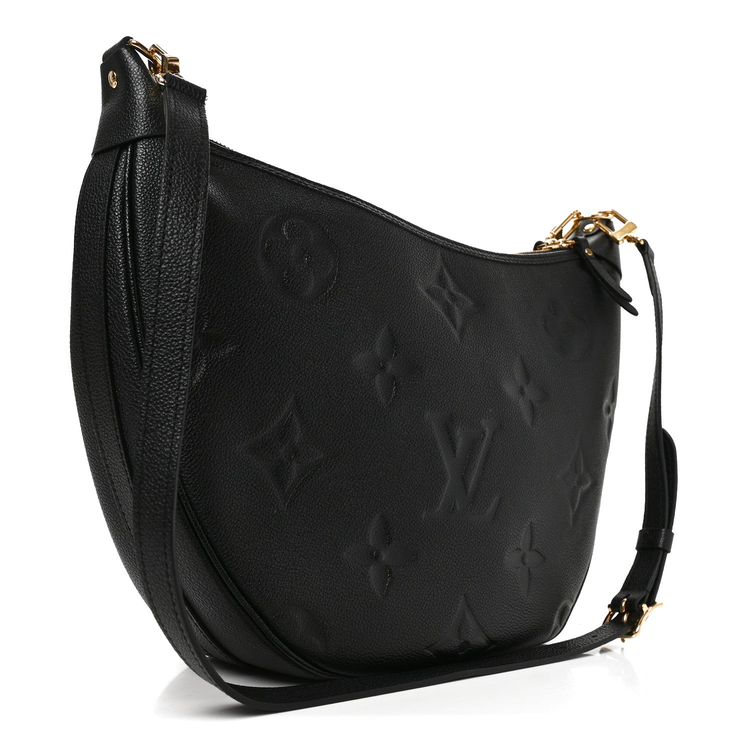 Louis Vuitton Empreinte Monogram Giant Loop Hobo Black 4 of 10