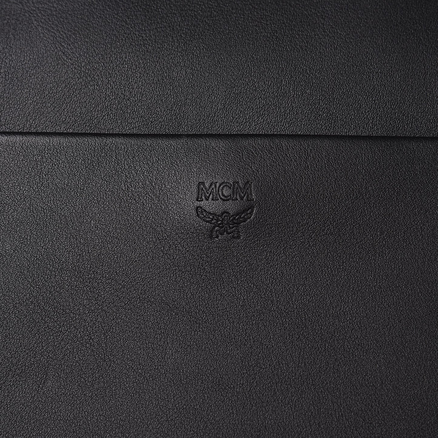 Calfskin Essential Monogram Small Backpack Black