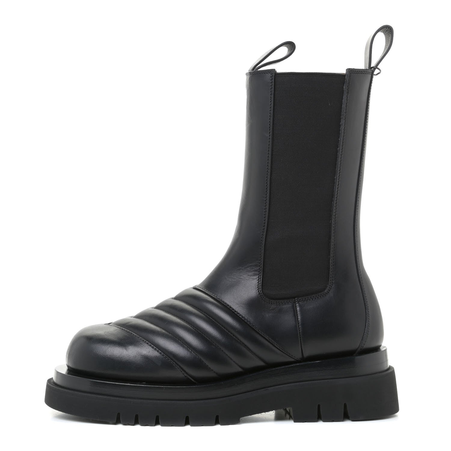 Bottega Veneta Calfskin Chelsea Boots 39 Black 1 of 11