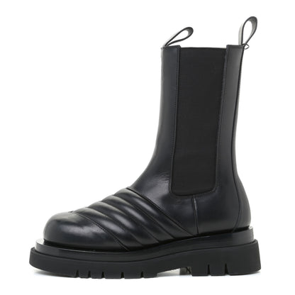 Bottega Veneta Calfskin Chelsea Boots 39 Black 1 of 11