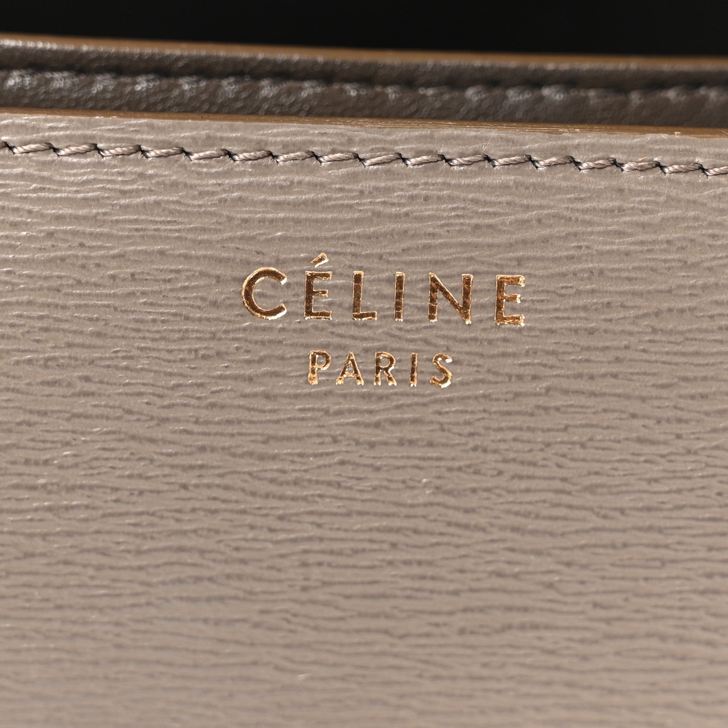 Celine Liege Calfskin Medium Classic Box Flap Bag Souris 6 of 11