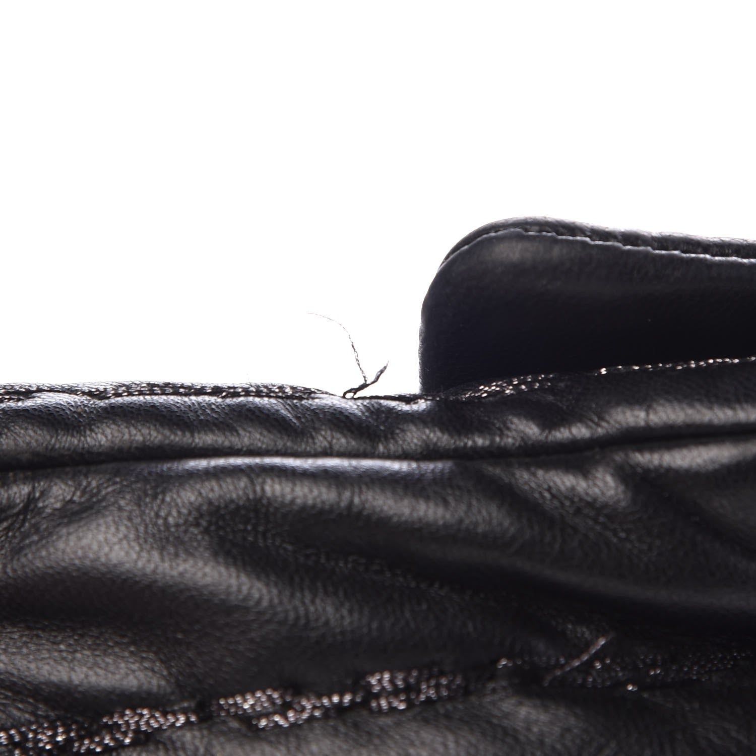 Chanel Lambskin Vertical Stitched Mini Flap Black 9 of 10
