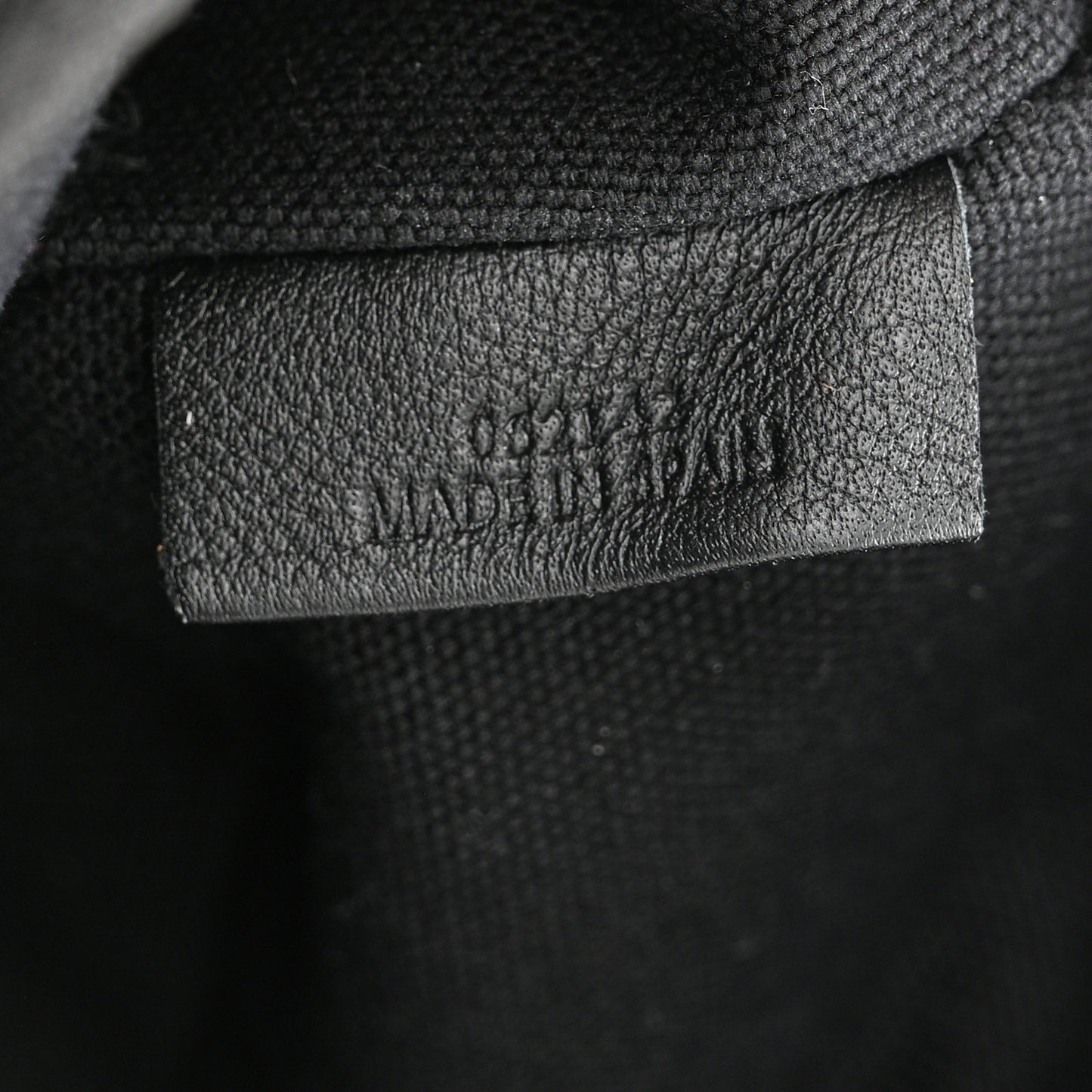 Jacquard Anagram Calfskin Mini Camera Bag Anthracite Black