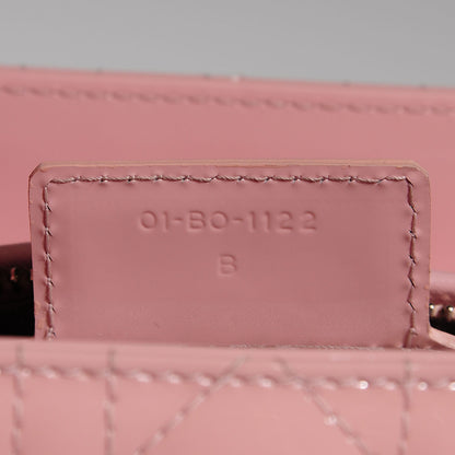 Christian Dior Patent Cannage Medium Lady Dior Rose Clair 7 of 8