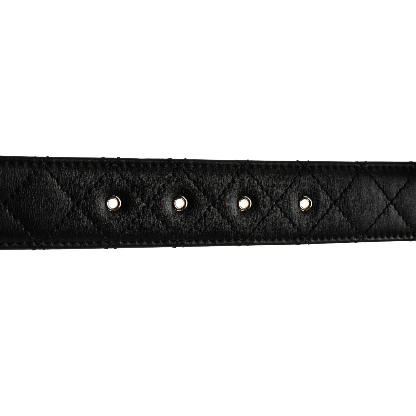 Lambskin CC Chain Belt 80 32 Black
