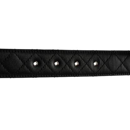 Chanel Lambskin CC Chain Belt 80 32 Black 6 of 7