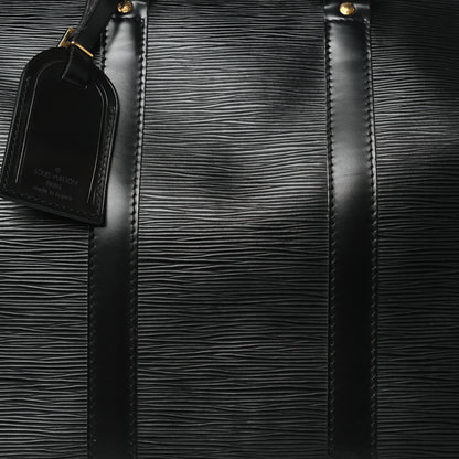 Louis Vuitton Epi Keepall 45 Black 6 of 8