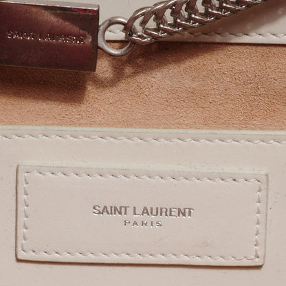 Saint Laurent Leather Mini Betty Ivory 8 of 10