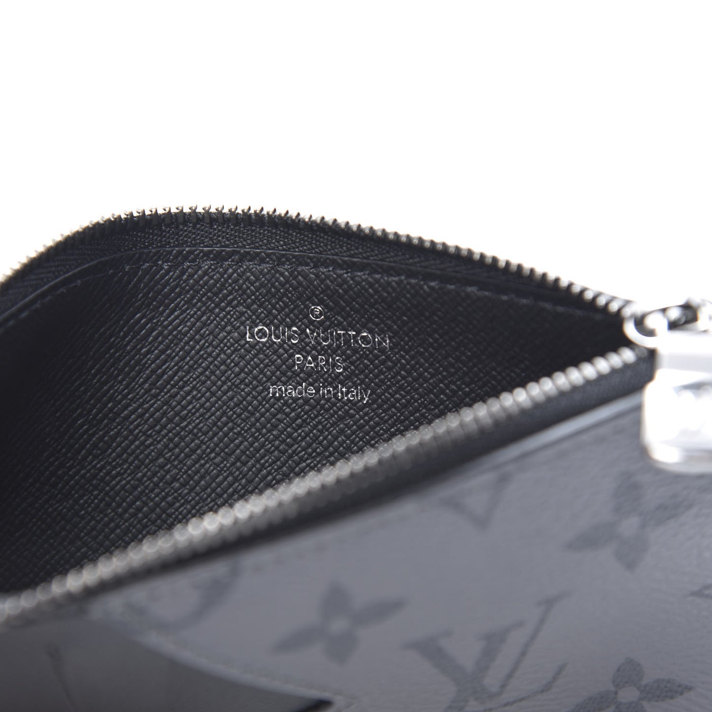 Reverse Monogram Eclipse Taiga Coin Card Holder