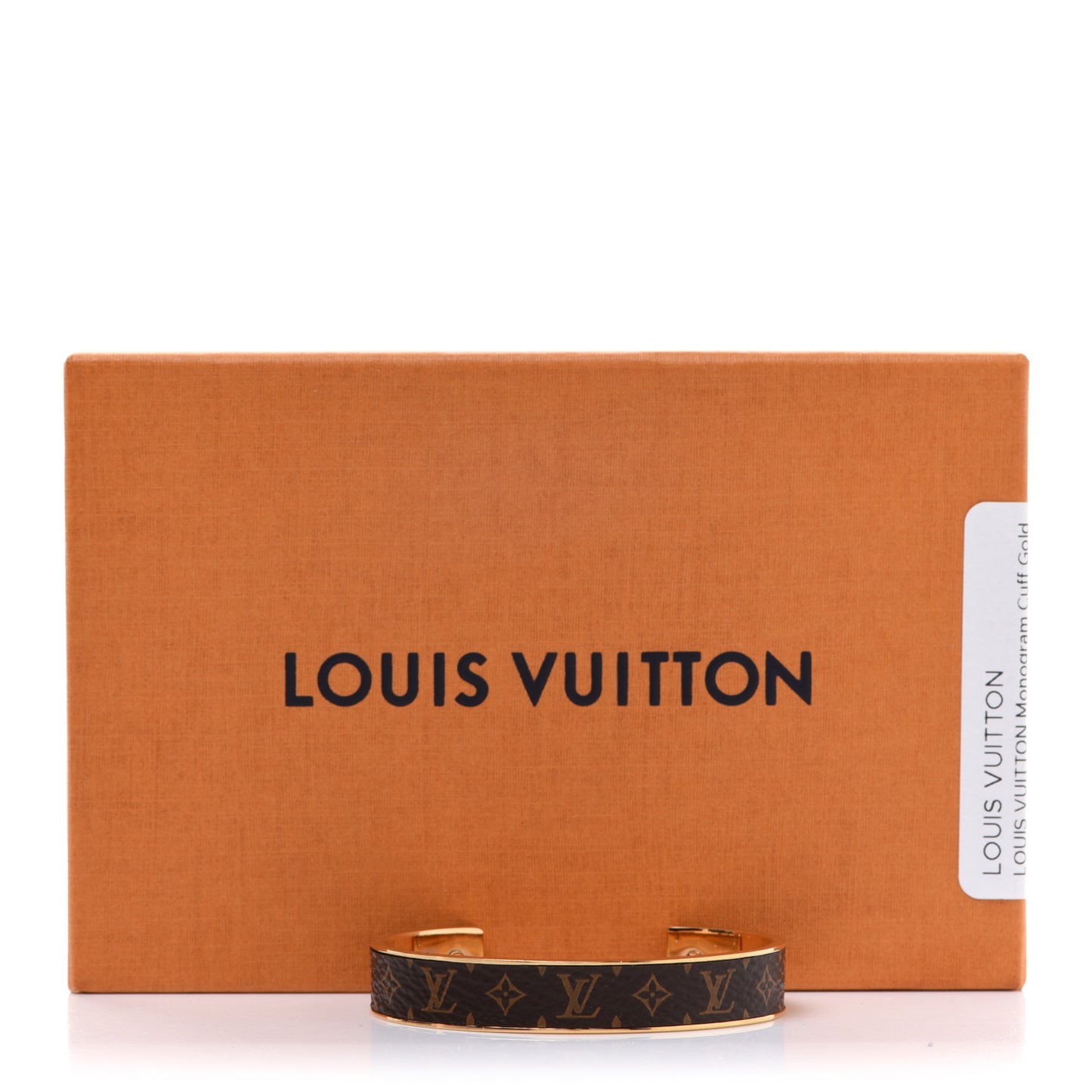 Monogram Cuff S Gold
