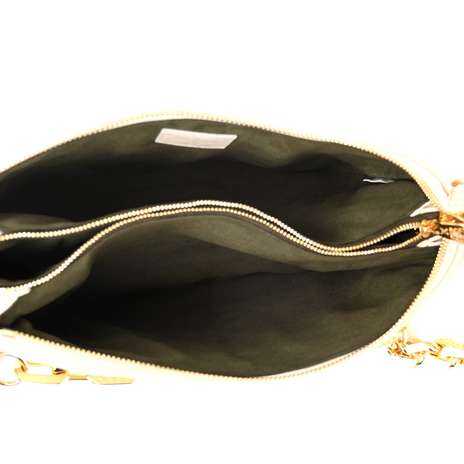 Louis Vuitton Lambskin Embossed Monogram Coussin PM Beige Cream 5 of 10