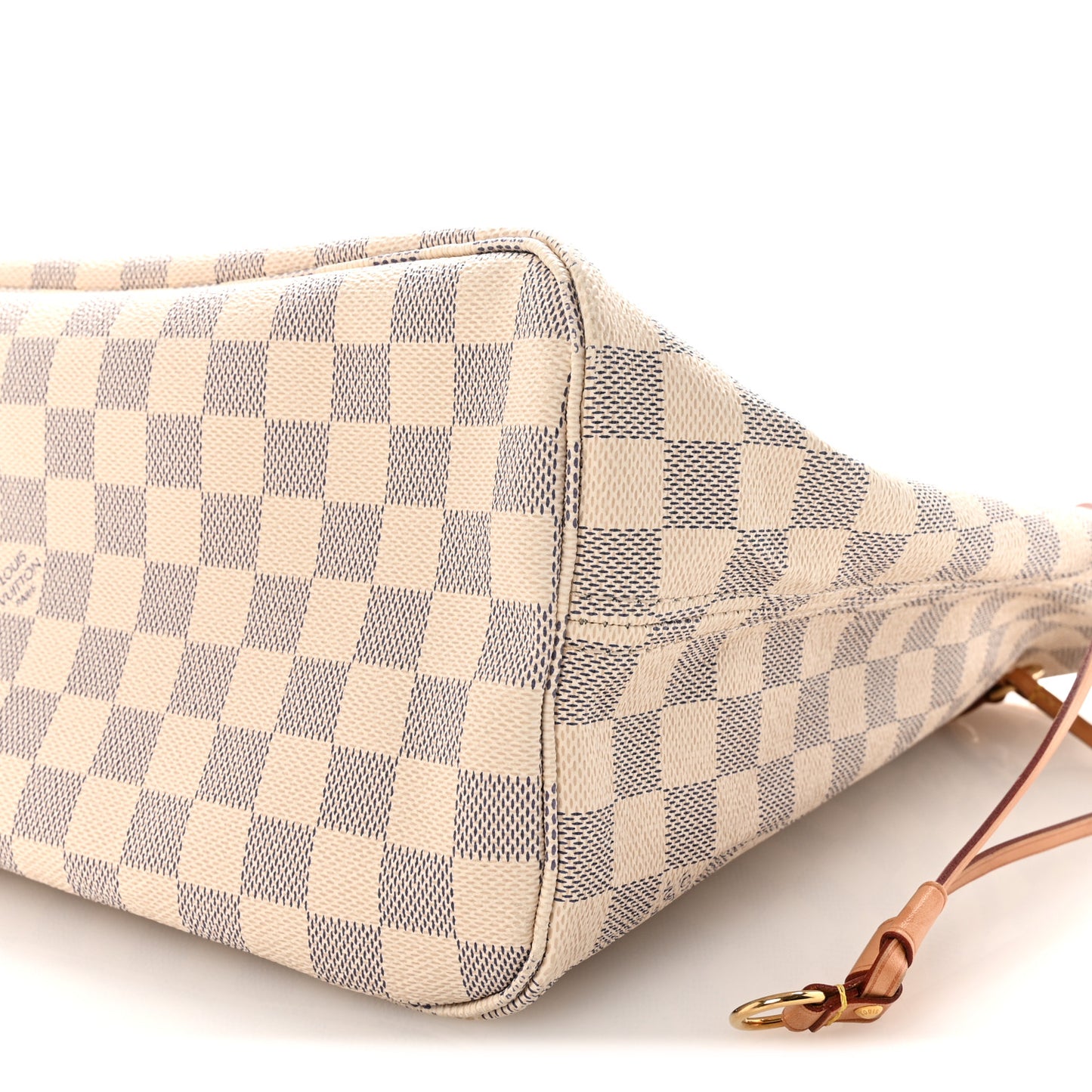 Damier Azur Neo Neverfull MM Rose Ballerine