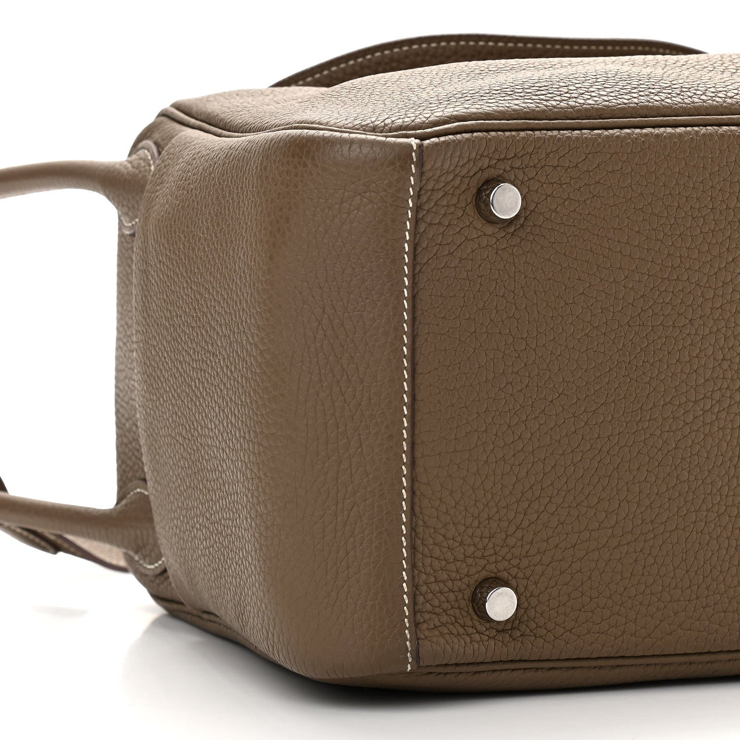 Hermes Taurillon Clemence Lindy 30 Etoupe 9 of 10