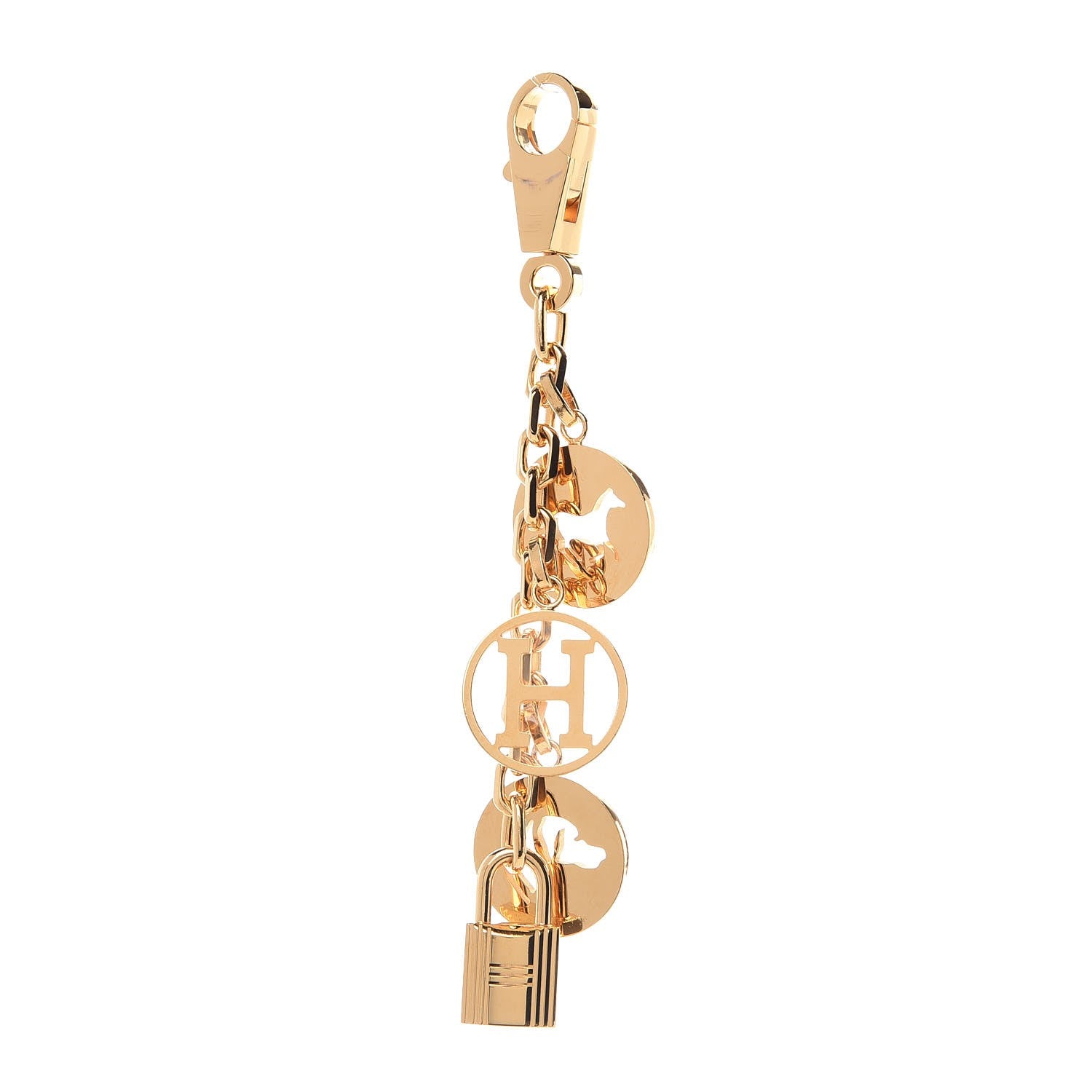 Hermes Breloque Bag Charm Gold 1 of 5