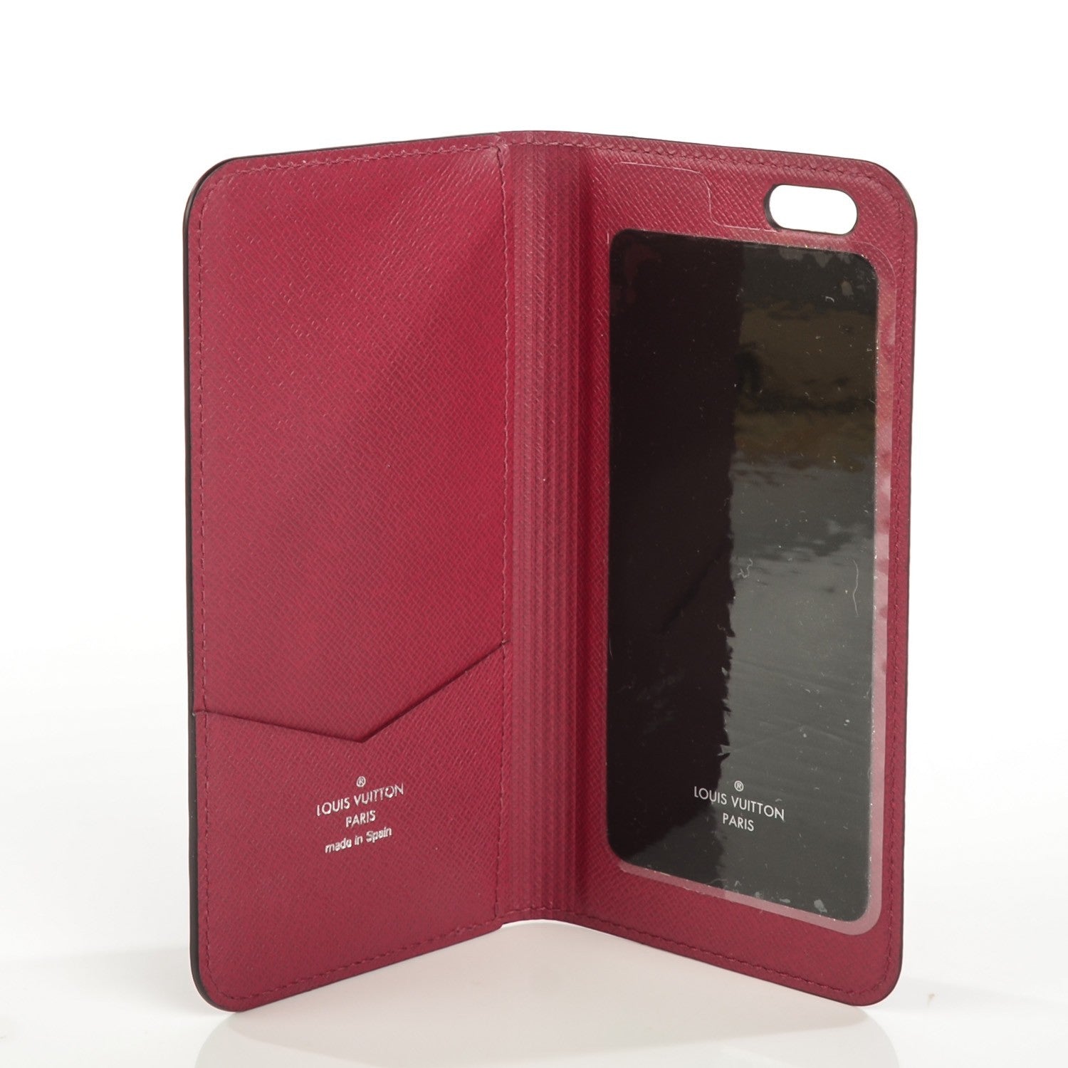 Louis Vuitton Epi iPhone 6 Plus Folio Fuchsia 6 of 9