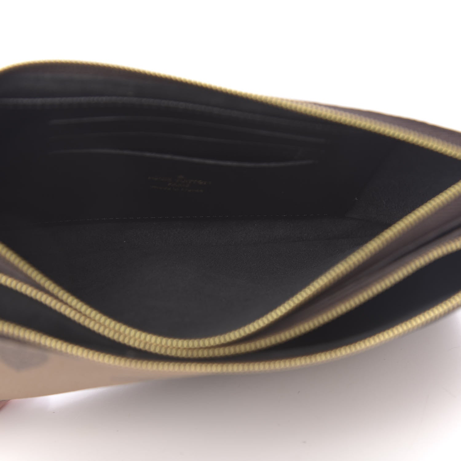 Louis Vuitton Reverse Monogram Giant Double Zip Pochette 5 of 10