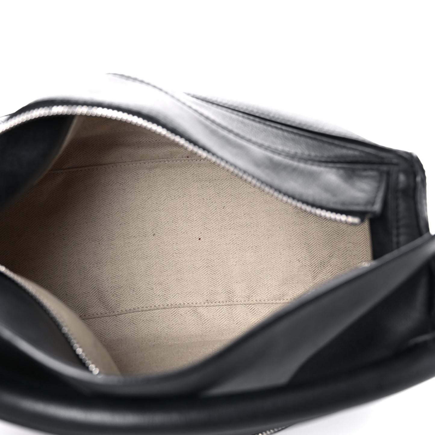 Calfskin Medium Puzzle Bag Black