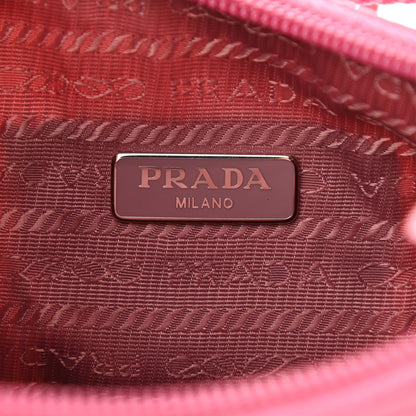 Prada Tessuto Nylon Mini Re-Edition 2000 Bag Begonia 6 of 9