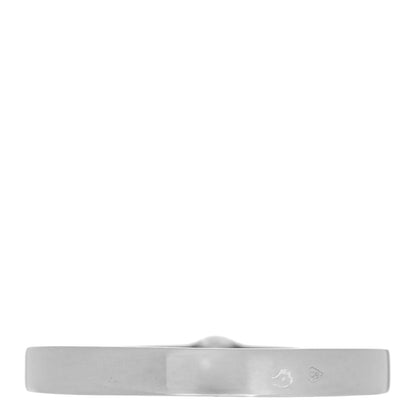 Cartier 18K White Gold Diamond .21ct Solitaire Engagement Ring 49 4.75 3 of 4
