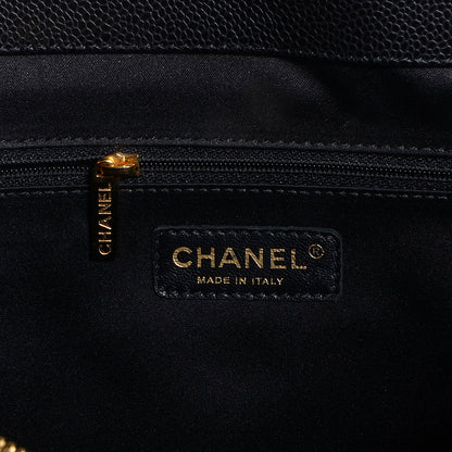 Chanel Caviar XL Grand Shopping Tote GST Black 7 of 8