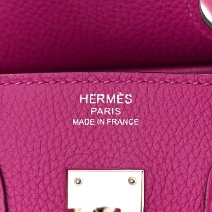 Hermes Togo Birkin 25 Rose Pourpre 6 of 14