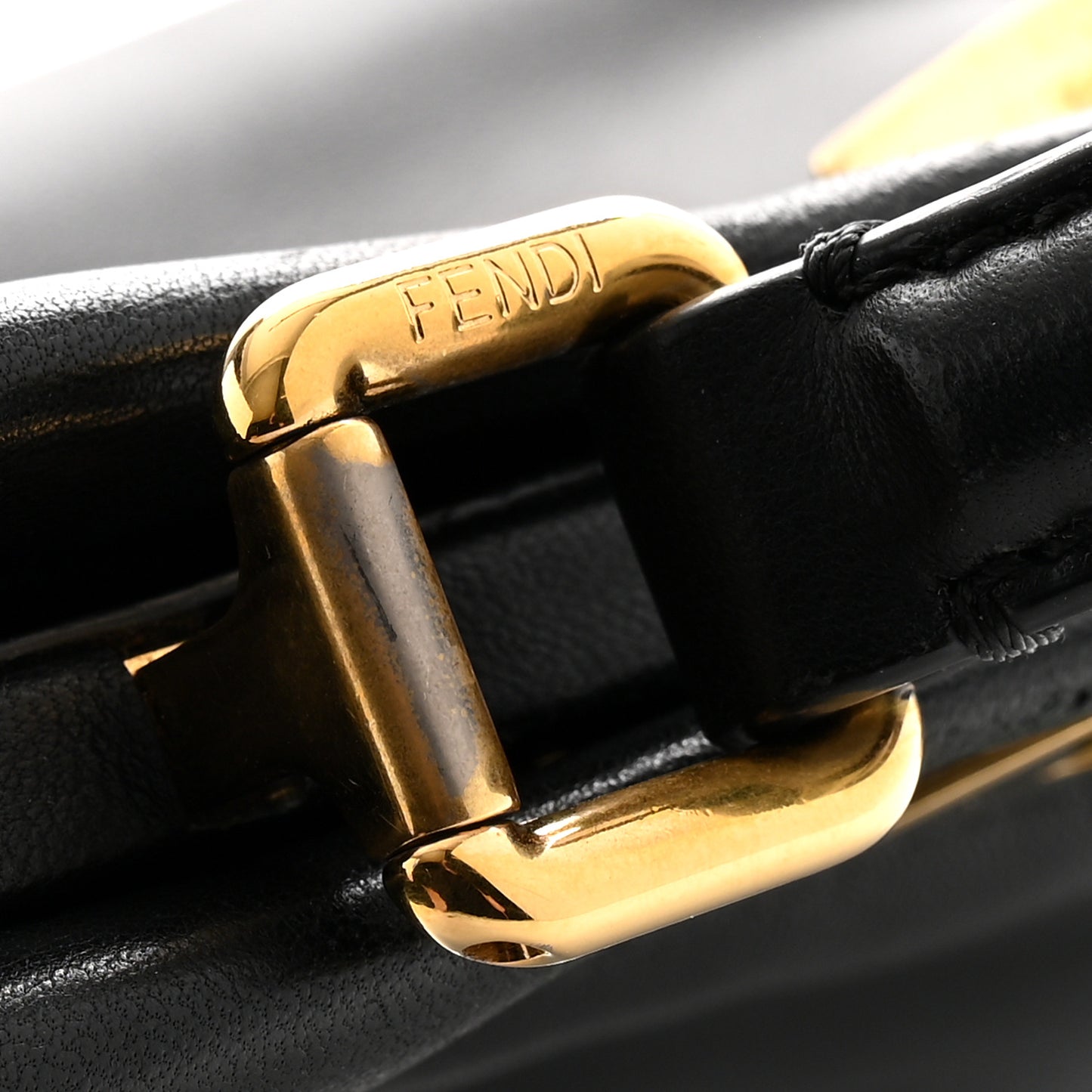 Nappa Mini Peekaboo Iconic Satchel Black