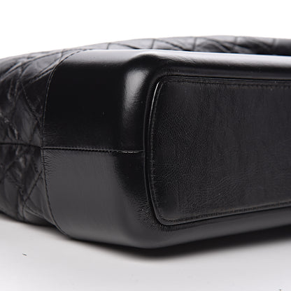 Chanel Calfskin Quilted Large Gabrielle Shopping Tote Black 9 of 11