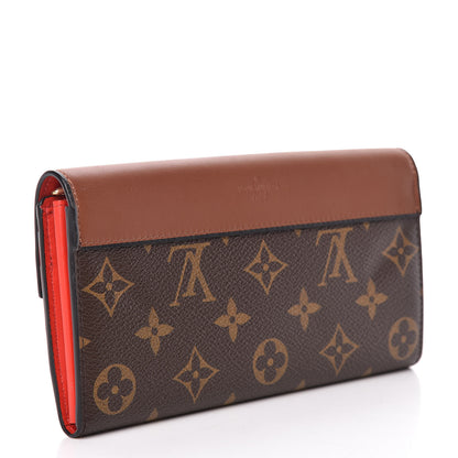 Louis Vuitton Monogram Sarah Tuileries Wallet Marron 3 of 6