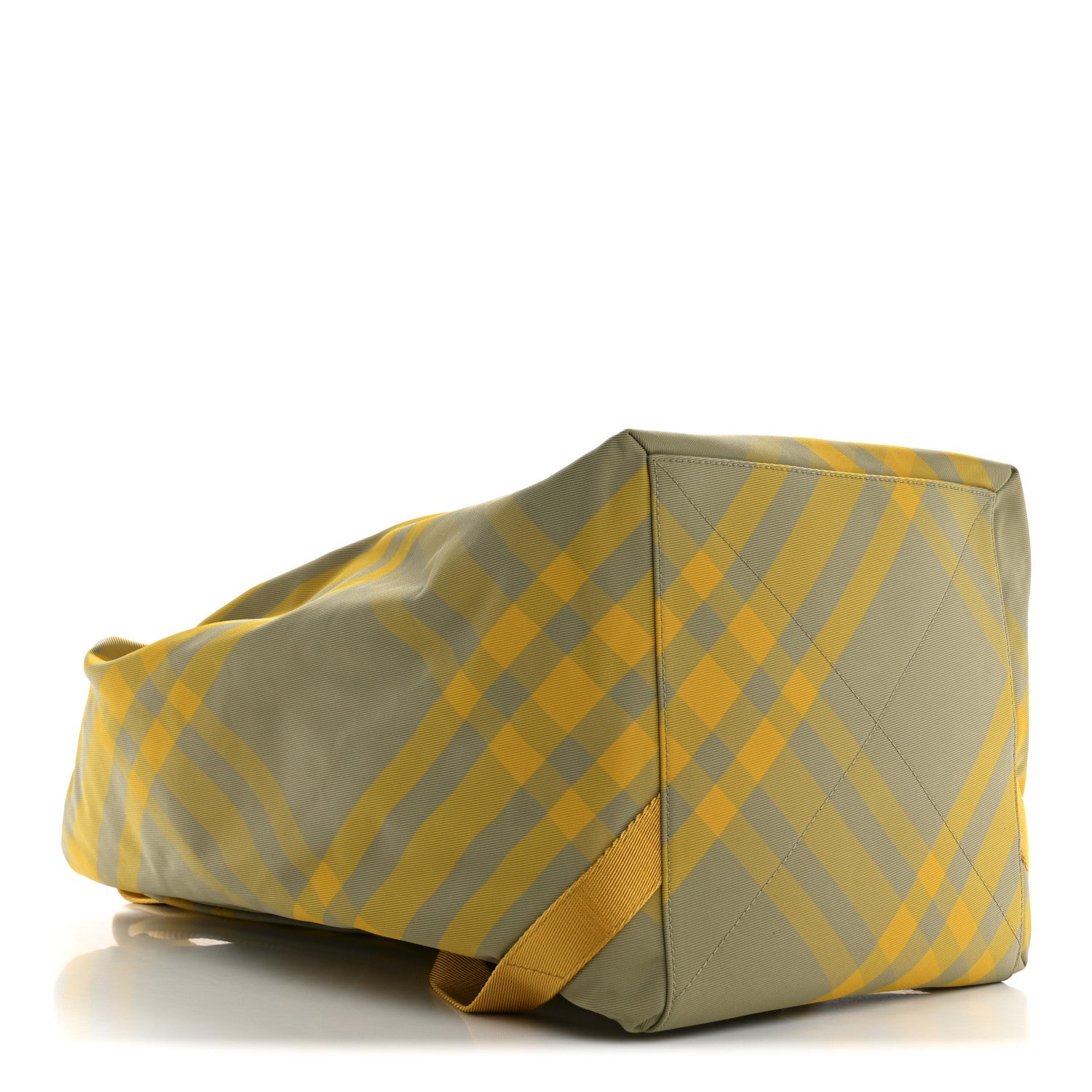 Burberry Nylon Nova Check Roll Backpack Hunter 3 of 9