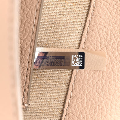 Chloe Grained Calfskin Medium Marcie Saddle Bag Nomad Beige 8 of 14