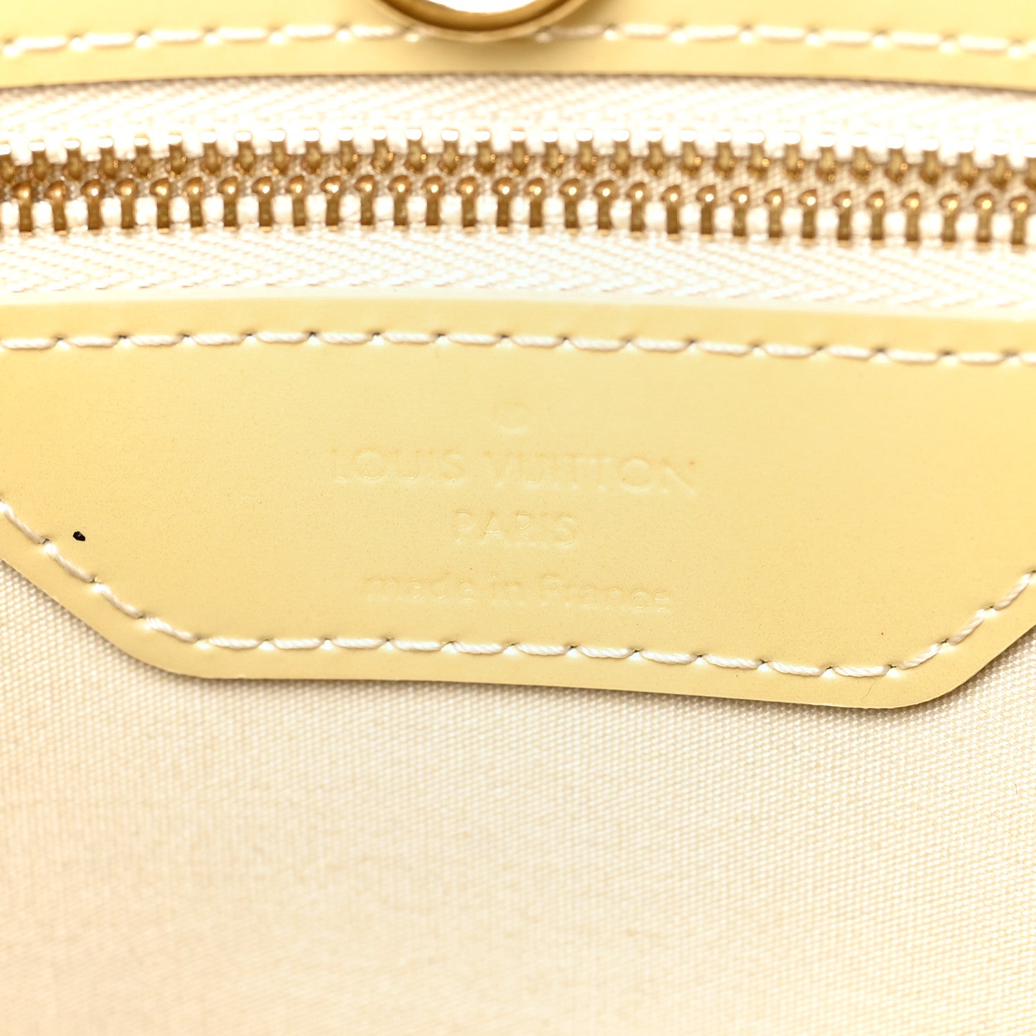 Louis Vuitton Vernis Catalina NS Blanc Corail 5 of 15
