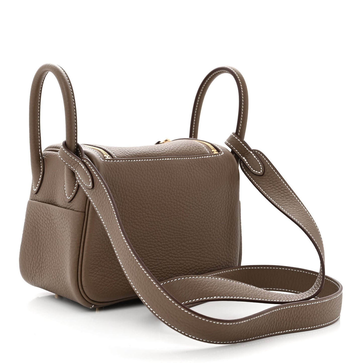 Taurillon Clemence Mini Lindy 20 Etoupe